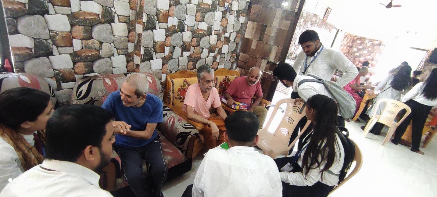 IIBM Patna and CED Patna Organise Heartwarming Event at Aashraya Old Age Home
